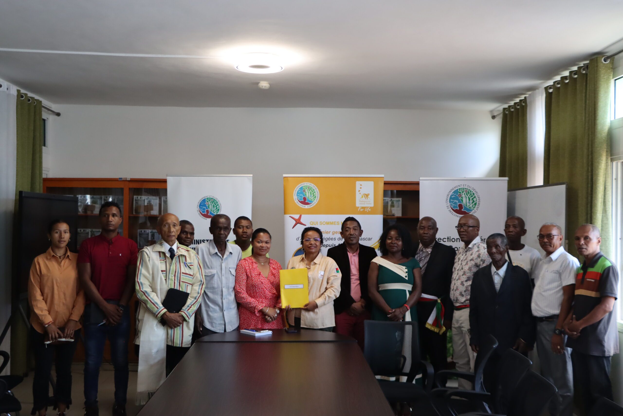 COMMUNIQUE – DELEGATION DE GESTION DE L’AIRE PROTEGEE DU MAKAY